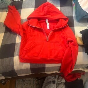 lululemon athletica Red Hoodie